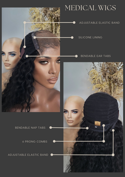 Alexious Medical Closure Wig Kit (400 grams)