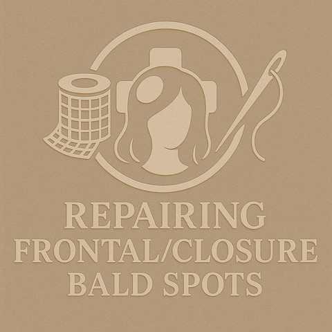Repairing Frontal/Closure Bald Spots